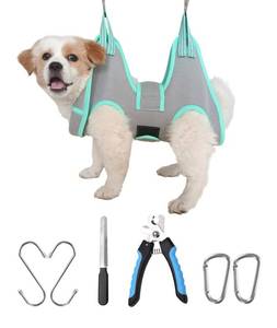 lot 4027 image: Kkiimatt Dog Grooming Hammock Harness XS