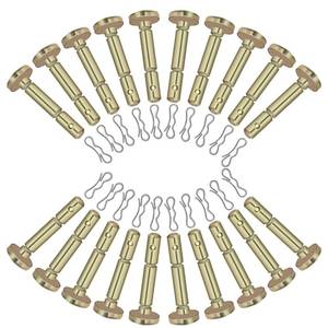 lot 4318 image: 738-04155 Shear Pins(14 x 1-34) with Clips Compatible with CraftsmanTroy-BiltYard-Man 900 Series Two-Stage Snow Thrower Models, 2007 and After, Replaces for 738-04155 714-04040