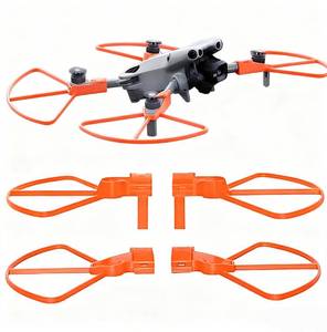 lot 4419 image: Ferbao Propeller Guard for DJI Mini 5 Pro,Propellers Protector with Landing Gear for DJI Mini 5 Pro Accessories (Orange,Anti-Collision Bumper) - Retail $20