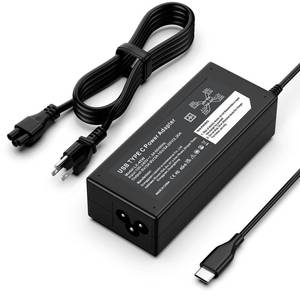 lot 4477 image: Nivjuky 45W USB C Laptop Charger Compatible with HP Chromebook X360 14 14-ca051wm 14-ca091wm 14-ca0061dx 14a-nf0099nr 14a-na0226nr Type C Charger Fast Charging Power Supply Adapter Cord - Retail $7