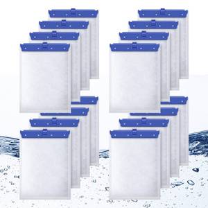 lot 4505 image: Esctabalt 16 Count Large Filter Cartridges Compatible with Whisper Bio Bag Filters, Large Aquarium Filter Cartridge for Whisper 20i 40i, IQ20304560, PF20304060 and Repto Filter - Retail $30