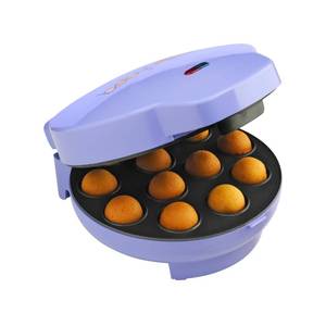 lot 4543 image: Babycakes Cake Pop Maker by Select Brands - Kit for Birthdays & More - Includes Decorating Stand - Features Non-Stick Coating - Makes 12 Cake Pops - Retail $37