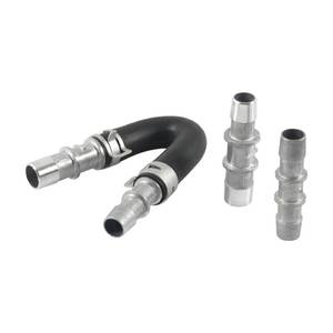 lot 4563 image: ZIMISI 626-001 Engine Heater Core Bypass Kit, Aluminum Heater Core Flush Tools With 58 and 34 Hose, Universal Engine System Maintenance Accessories for Most Common Heaters Hoses - Retail $17