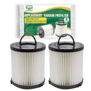 lot 4674 image: EZ SPARES 2Pcs Replacement for Eureka DCF-21 (DCF21) Premium Washable and Reuseable Hepa Filter Compare to Eureka Part Nos. 67821, 68931, EF91 Fits EurekaSanitaire AirSpeed Bagless Vacuums - Retail $14