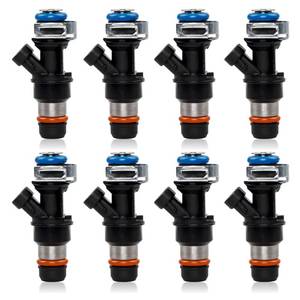 lot 4714 image: 4.8 5.3 6.0 Fuel Injector 4 Holes 8Pcs, Compatible with 1999-2006 Chevrolet Silverado Suburban Tahoe Cadillac Escalade GMC Sierra Yukon Isuzu Hummer Buick, Replaces# 17113553 25323974 - Retail $45