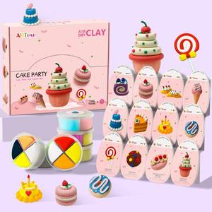 lot 4751 image: ARTPAR Air Dry Clay for Kids,Modeling Clay Kit,Model Magic Sculpting Set,Ultra Light & Soft, Safe Non-Sticky  12 Box DIY Art and Crafts School Projects, Home Party Favors for Boys & Girls - Retail $30