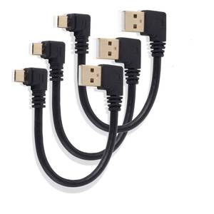 lot 4776 image: Herfair USB to Micro USB Cable 6Inch Right Angle Short USB Micro Cord 90 Degree Fast Charging Cable with Gold Plated Connectors for Galaxy S7S6S5 Kindle Fire TV Stick More (3-Pack)
