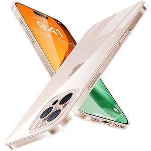 lot 4809 image: TORRAS Slim Fit for iPhone 16 Pro Case, Ultra Thin for iPhone 16 Pro Case, Lightweight Matte Anti-Scratch Hard PC Cover Phone Case for iPhone 16Pro 6.3 inch, Clear - Retail $18