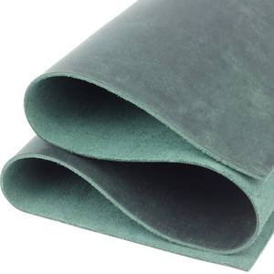 lot 4892 image: Toprank Genuine Leather Sheets for Crafts 24X12 Precut Full Grain Leather Tooling Leather (1.6mm) Cowhide Leather Pieces Square, Grassgreen - Retail $35