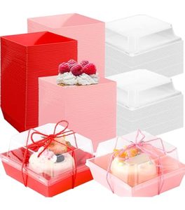 lot 4607 image: Layhit 50 Pack Valentines Day Charcuterie Boxes