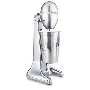 Hamilton Beach DrinkMaster Electric Drink Mixer, Retro Milkshake Maker & Milk Frother, 2 Speeds, Extra-Large 28 oz. Stainless Steel Cup, Classic Chrome - Retail: $56