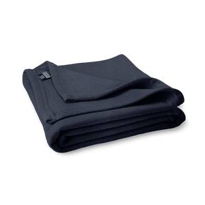 lot 5205 image: MV Sport Lightweight Sweatshirt Blanket Throw Warm &amp Cozy, Breathable Oversized Fleece Knit, Couch, Bed, Travel, Cold Nights, and Outdoors Soft Light Weight Blanket 54 x 84 Navy Heather - Retail $36
