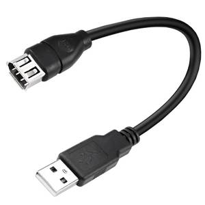 lot 5228 image: Herfair Firewire 6-Pin to USB Adapter Cable IEEE 1394 Firewire 400 Female to USB 2.0 Male Converter Connector Cord for Computer Connecting Old External Hard DriverCamcorderCameraScanner - Retail $7