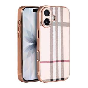 lot 5252 image: LINXUXIE Phone Case for iPhone 17, Fashion Leather Phone Case, Soft TPU Drop Protection Shockproof Protective Phone Holder Women (for iPhone 17) - Retail $17