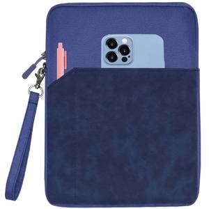lot 5269 image: CAAORDKSO 7-8 Inch Tablet Sleeve for iPad mini (A17 Pro) 8.3, iPad mini 654321, Samsung Galaxy Tab S2 8.0, Tab A 8.0, ZenPad Z8s 7.9, Amazon Fire HD 8 Tablet 8 Plus Tablet Bag Pouch, Dark Blue - Retail $9