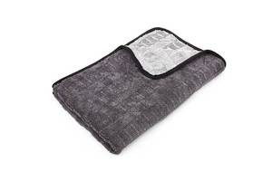 lot 5275 image: The Rag Company Gauntlet Car Drying Towel - 7030 Korean Microfiber, Dries Faster Without Scratching, 900gsm, 20x30 inches, Ice GreyGrey, Pack of 1 - Retail $30