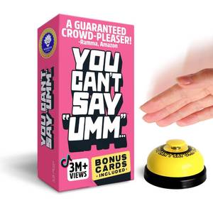 lot 5294 image: Big Potato You Cant Say UMM A Party Game for Family and Adults, Fast-Paced Family Word Game, Must Have for Game Night, Bonus Content Included - Retail $25