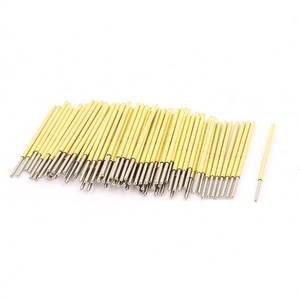 lot 5372 image: uxcell P100J Spherical Tip Spring Loaded Test Probe Pin 33mm Length 100Pcs - Retail $14