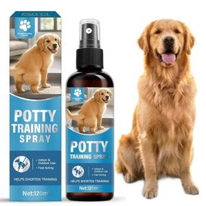 lot 5537 image: Feulover Potty Training Spray for Dogs & Puppies - Address Canine Inappropriate Elimination Habits, Supports Bathroom Habit Development, for Indoor & Outdoor Use - Retail $17