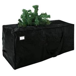 lot 5595 image: Cosy Family 7.5 ft Christmas Tree Storage Bag - Durable Heavy Duty Extra Large Artificial Xmas Holiday Tree Bag with Reinforced Handles and Dual Zippers Wide Opening - Black - Retail $18