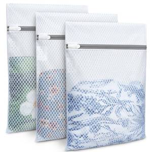 lot 5727 image: BAGAIL Laundry Bags Mesh Wash Bag for Intimates Lingerie and Delicates,1Pcs(Honeycomb,1L) - Retail $10