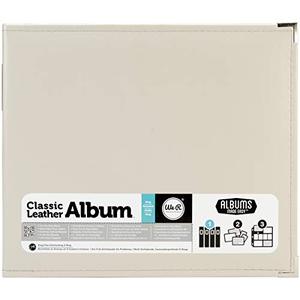 lot 5793 image: We R Classic Leather D-Ring Album 12X12-Greige