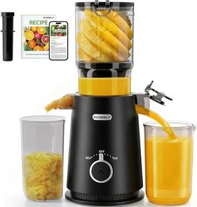 Ecoself Cold Press Juicer Machines - Wide Mouth Feed Chute - Retail: $126