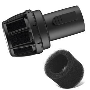lot 5870 image: 2-12-Inch Vacs Vacuum Diffuser Muffler CMXZVBE38660 for Craftsman CMXEVBE17596 Shop WetDry Vacuum Cleaner Attachment, Reduce Noise - Retail $10