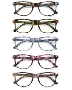 lot 5906 image: JOLISU Reading Glasses For Women - 5 Pack Stylish Readers For Womens Men Spring Hinge Eyeglasses -Blue Light Blocking Protection Frame (3.00) - Retail $17