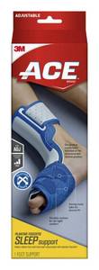 lot 5912 image: ACE Plantar Fasciitis Sleep Support, Helps Relieve Symptoms of Plantar Fasciitis, One Size Fits Most, Blue - Retail $25