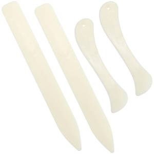 lot 5943 image: 4 Pcs Stained Glass Tools Stained Glass Supplies Plastic FID Burnisher Foiler Holder for Flat Stained Glass Work DIY Handicrafts