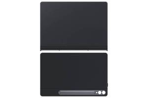 lot 5958 image: SAMSUNG Galaxy Tab S10  S9  S9FE Smart Book Cover, Tablet Protector Case, Landscape and Portrait Stand Options, Detachable Magnetic Back, Auto Screen OnOff, US Version, Black - Retail $58