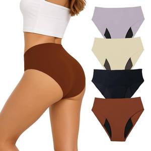lot 6094 image: Jointown Incontinence Underwear for Women Washable High Absorbent Period Underwear Reusable Leakproof Panties for Bladder Leak Large - Retail $42
