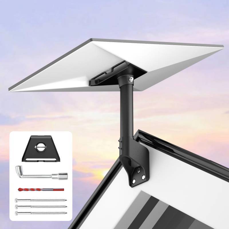 lot 3378 image: Gen 3 Mount for Starlink, 360° Rotatable Roof &amp Wall Mount Compatible with V3 Starlink Standard Dish