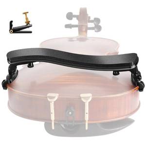 lot 6238 image: Violin Shoulder Rest for 12 Size, Ergonomic Violin Chin Rest, Collapsible and Height Adjustable Feet, Lightweight and Easy to Install, Comfortable for Violin Practice and Performance - Retail $8