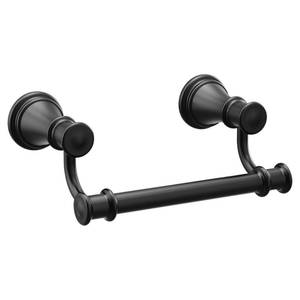 lot 6284 image: Moen YB6408BLBelfield Pivoting Toilet Paper Holder - Retail $42