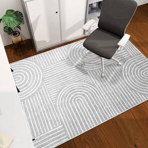 lot 6315 image: Office Chair Mat for Hardwood Floor, 60x45 Easy Glide Computer Desk Mat Protector for Rolling Chair Under Desk Rug Nonslip Backing, Machine Wash, (Modern) - Retail $34