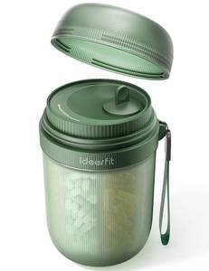 lot 6357 image: Large Pill Organizer with 7 Large Compartments,Pill Dispenser with Desiccant to Keep Medicines Fresh,Pill Bottle Organizer  Anti-Mixing  Light-Proof  Touch-Free,BPA-Free Vitamin Organizer,Green