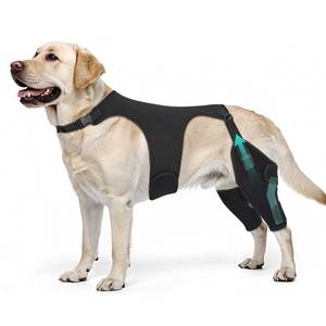 lot 6395 image: Marnonsis Dog Knee Braces for Back Leg, Adjustable Leg Brace with 2 Stabilizers, Hip Support to Reduces Pain, Ligament Injuries, ACL CCL &amp Luxating Patella for Small Medium Large Dogs, XL-L