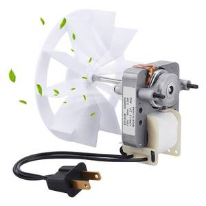 lot 6407 image: S97012038 Bathroom Vent Exhaust Fan Motor Replacement Electric Motors Kit Fit for Broan 659 662 663 668 678 688 50CFM 97012038 Exhaust Fan Motor 120V 3000RPM 60HZ 0.29A - Retail $28
