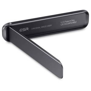 lot 6506 image: ESR Boost Phone Kickstand, Vertical and Horizontal Stand, Adjustable Angle, Compatible with iPhone Air 17 Pro Max, iPhone 17e1615141312, Samsung Galaxy S26S25S24S23 Series, Google, Black - Retail $11