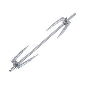 lot 6532 image: NUEAYMS Rotating Rotisserie Grills Air Fryer Fork Grills Roast Chicken Fork Stainless Steel Skewer Grilled Air Fryer Accessories Stainless Steel Grills Rotisserie Forks - Retail $11