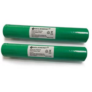 lot 6586 image: GEILIENERGY 3.6V 3000mAh 75375 Battery Compatible with Stinger 75375 75175 75176 LED HP, XT,DS,PolyStinger, Pelican M9, FL126 Flashlight Batteries (2PACK) - Retail $23