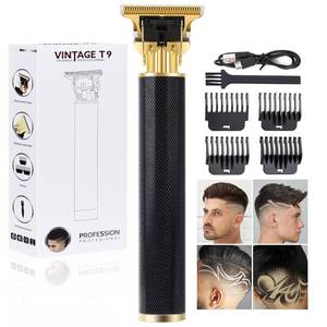 lot 6595 image: YOGINGO Professional Hair Trimmer for Men, Beard Trimmer Hair Clippers for Men, Cordless Rechargeable Hair Trimmer Metal Body Cutting Grooming Kit,Beard Shaver Barbershop - Retail $10