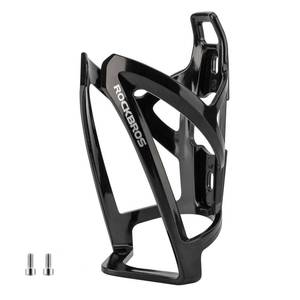 lot 6616 image: ROCKBROS Bike Water Bottle Holder Ultra-Light Bicycle Bottle Cages with Screws Tool, Universal Bike Cup Holder Rack for Road MTB Bikes MISSING ONE SCREW - Retail $10