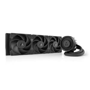 ARCTIC Liquid Freezer III Pro 360 - AIO CPU Cooler, 3 x 120 mm Water Cooling, 38 mm Radiator, PWM Pump, VRM Fan, AMD AM5/AM4, Intel LGA1851/1700 Contact Frame - Black - Retail: $90