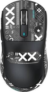 ATTACK SHARK X3 Lightweight Wireless Gaming Mouse with Tri-Mode 2.4G/USB-C Wired/Bluetooth,26K DPI, PAW3395 Optical Sensor,Kailh GM8.0 Switch,5 programmable Buttons for PC/Win/Mac(Black+Stickers) - Retail: $44