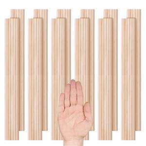 lot 6755 image: Dowel Rods 12 inch Wooden Rods 316 Inch Unfinished Sticks for Crafting Bamboo Sticks for Crafts Bamboo Long Dowels for Arts and DIY