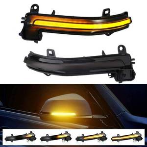 lot 6774 image: LED Dynamic Sequential Turn Signals Mirror Lights for BMW F30 F32 F36 F22 X1 i3 BMW 1234 Series Smoked Sequential Side Marker Turn Signal Light Lamp Blinkers Accessories 63137280771 63137280772 - Retail $35