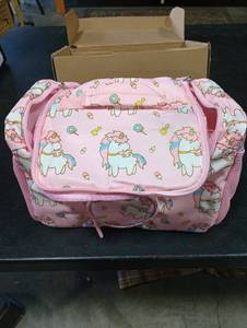 lot 6790 image: Pink Unicorn Girls Storage Tote